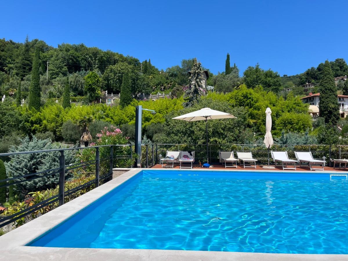 Feli Holiday Home - Panoramic Pool Lake View In Gardone Riviera Extérieur photo